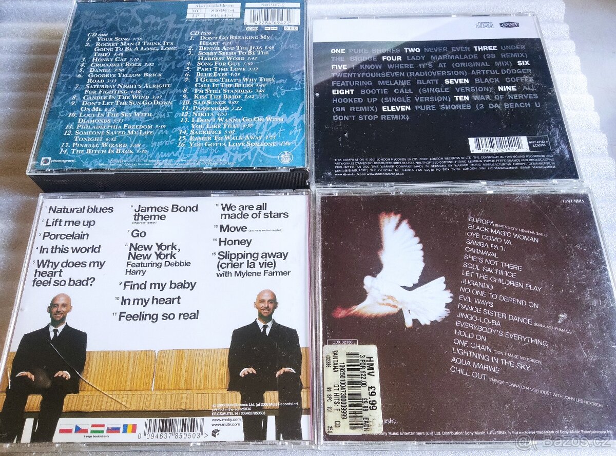 Cd - Best - E. John , All Saints , Moby , Santana - 2