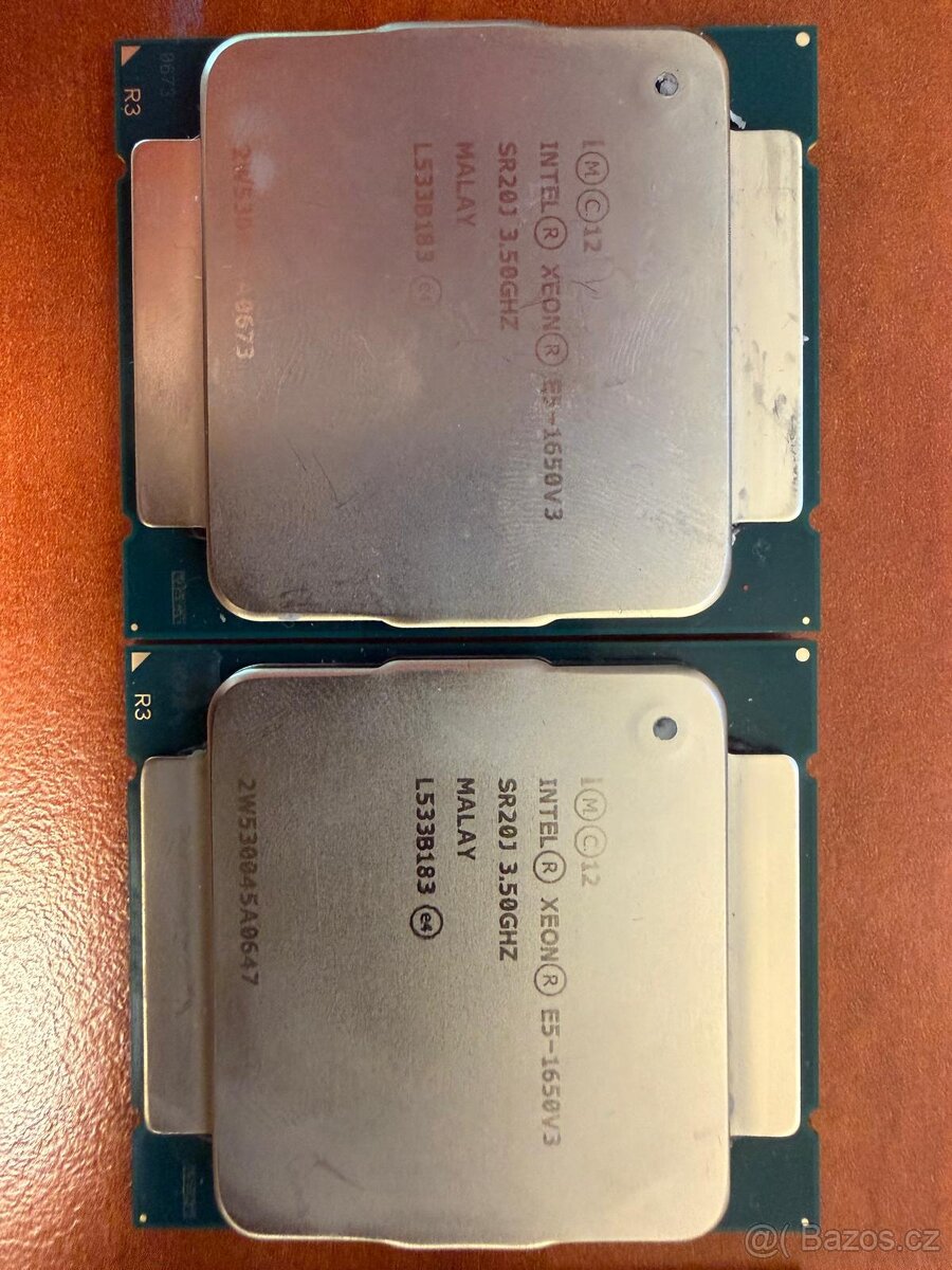 Prodám starší serverové CPU Intel Xeon - viz inzerát - 2