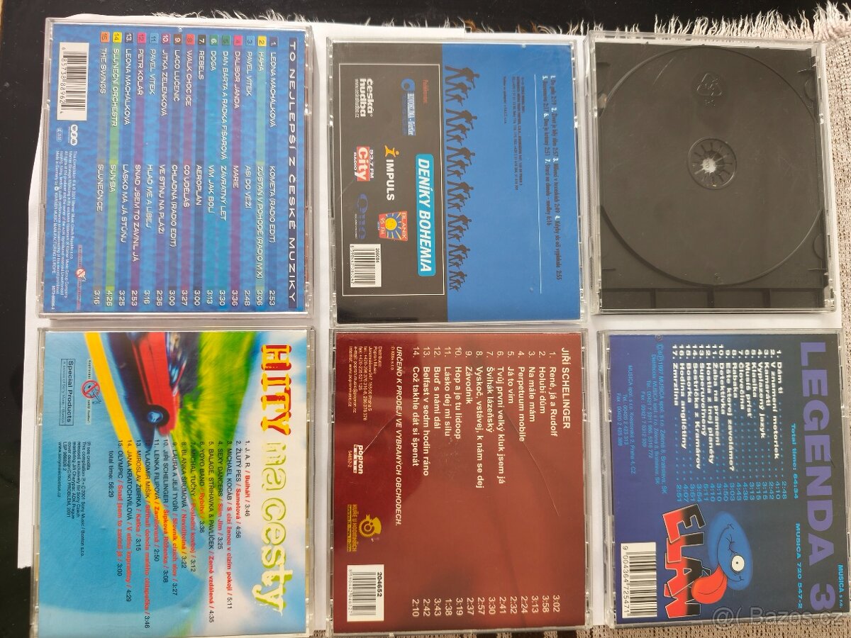 Nabįdka LP,, CD a MG kazet - 2