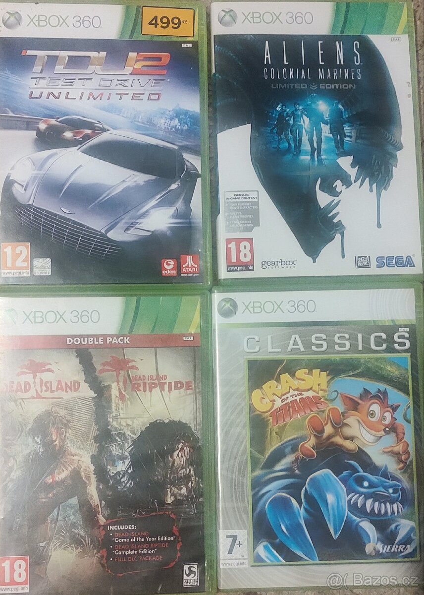 Sada her na Xbox 360, prodej i jednotlivě - 2