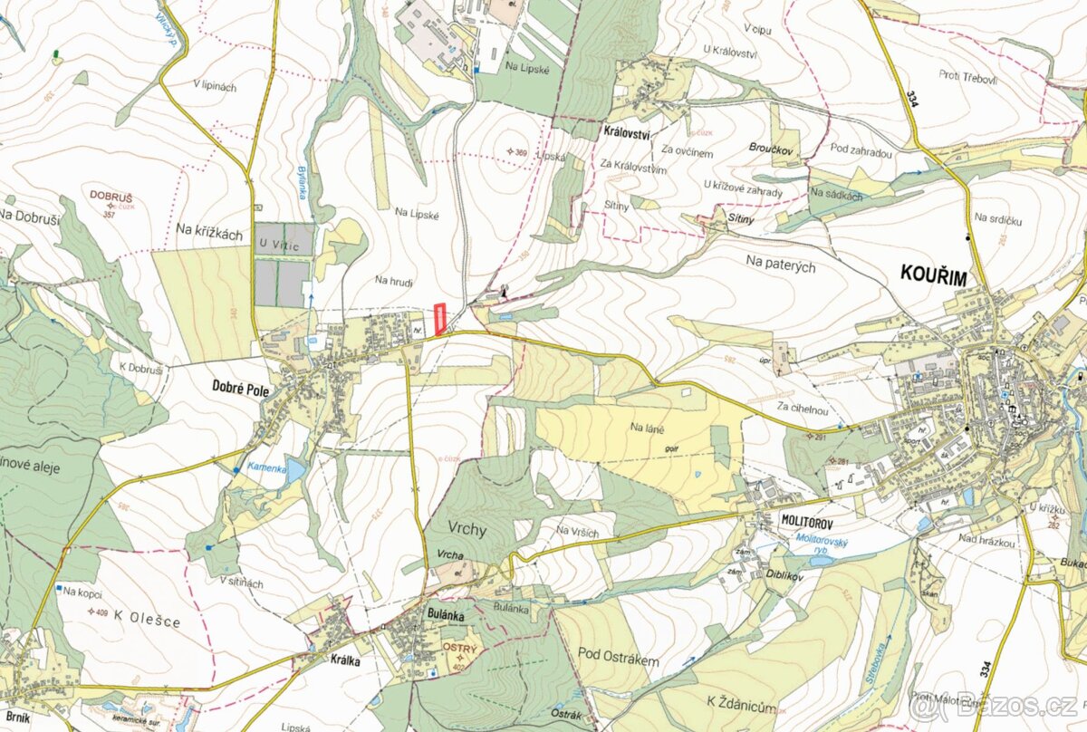 Zemědělská půda, prodej, Dobré Pole, Vitice, Kolín - 2