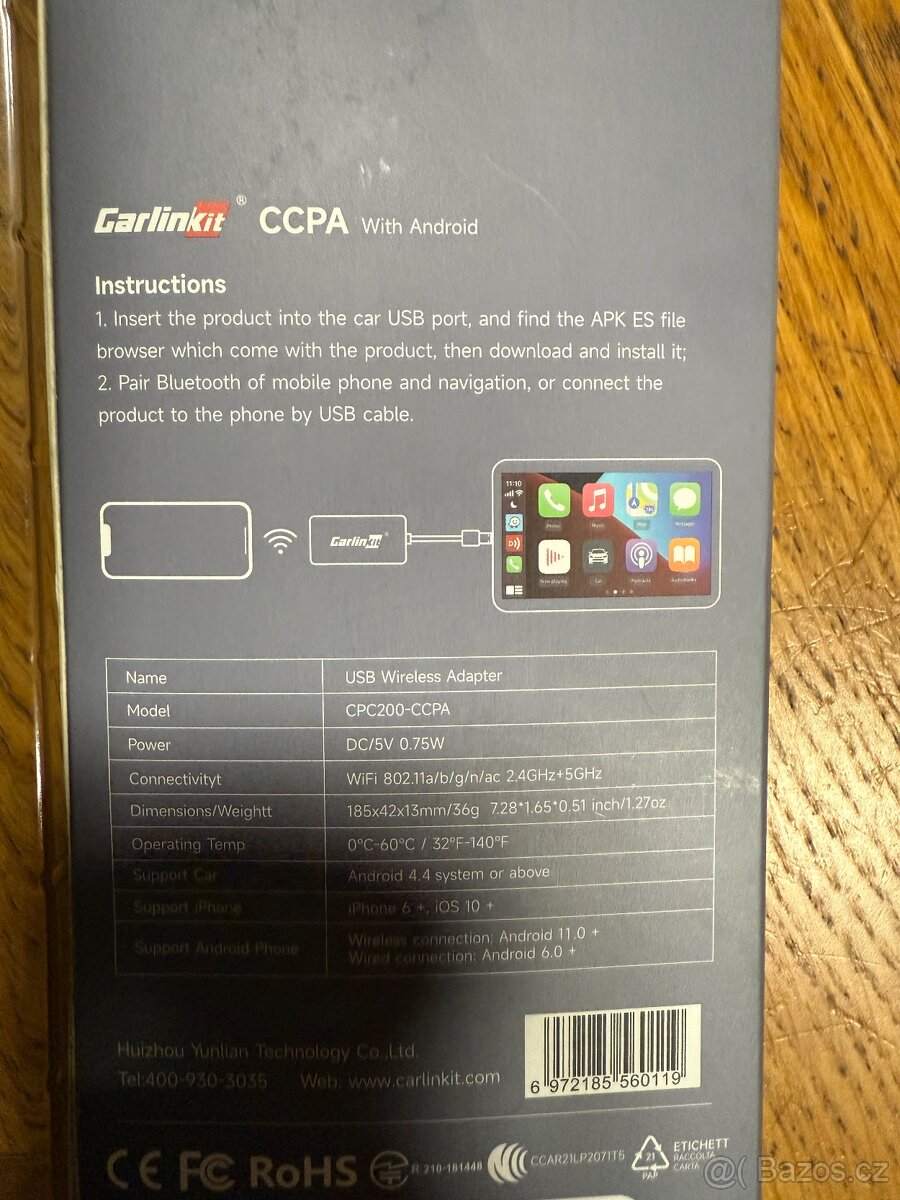 Carlinkit pro neoriginální radia - 2