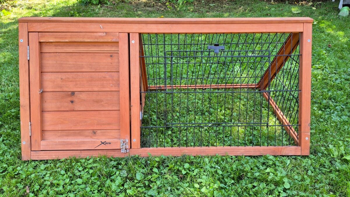 Venkovní klec pro králíčky/morčata s výběhem - 2