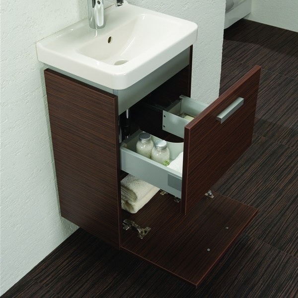 Koupelnová skřínka 45cm s umyvadlem JIKA- nová - 2