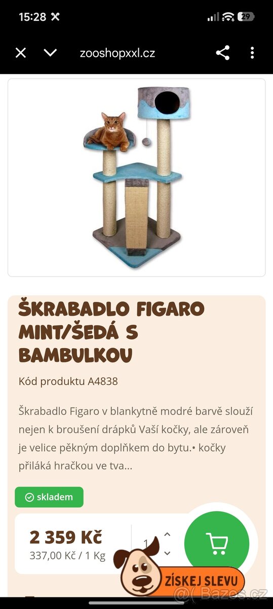 Škrabadlo pro kočky - 2