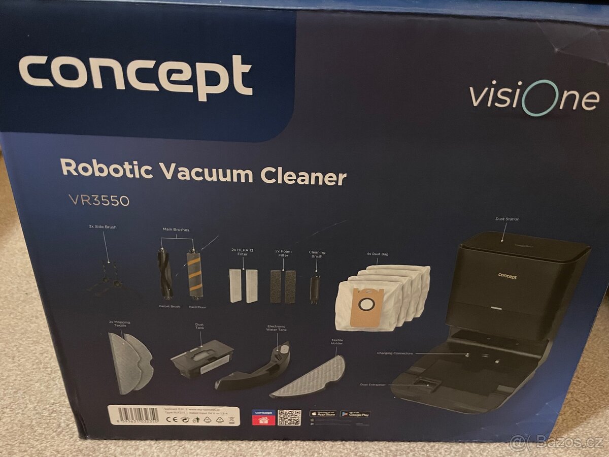 Robotický vysavač Sencor VR3550 - nerozbalený - 2