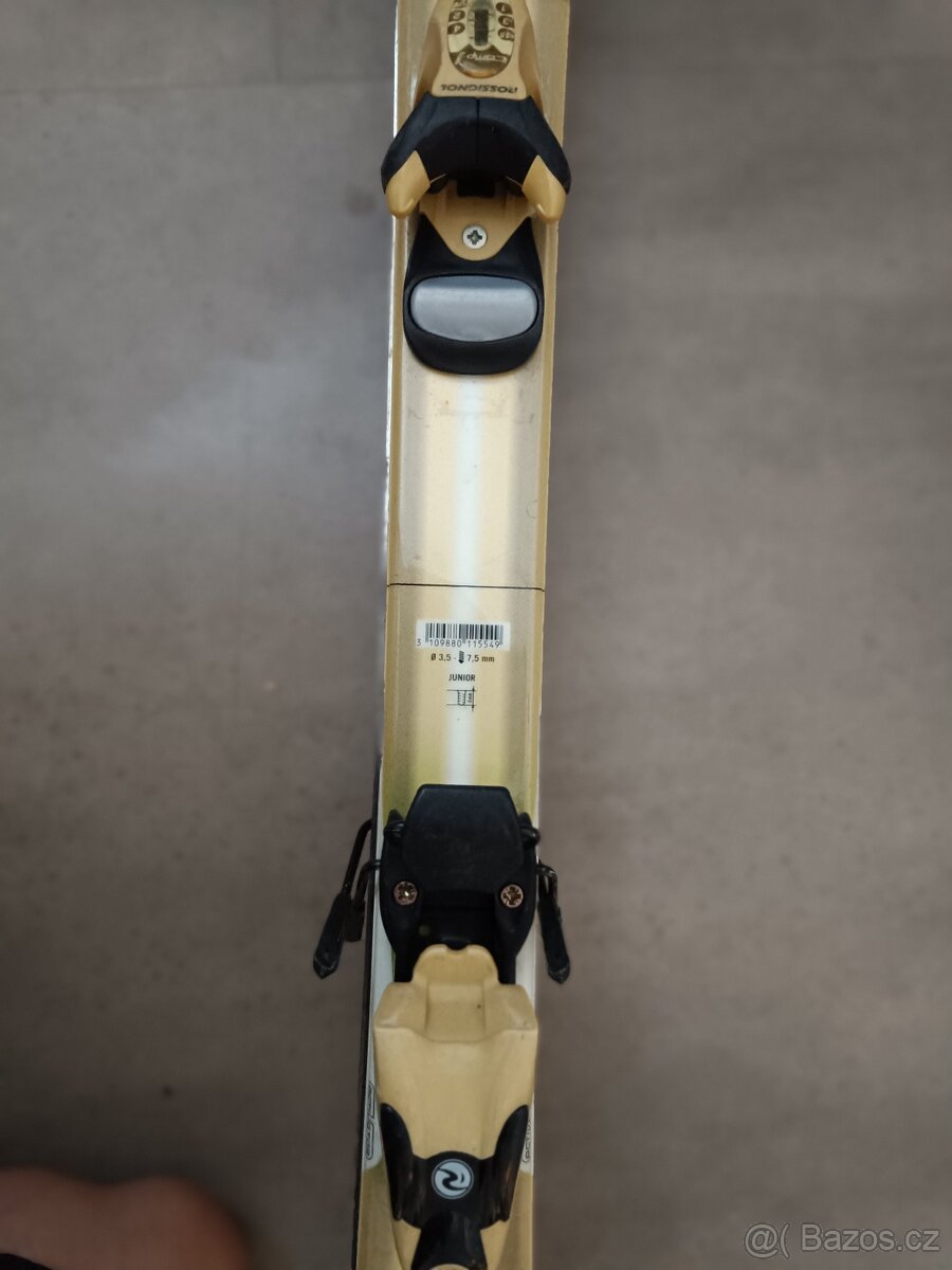 Dětské lyže Rossignol 120 + teleskopické hůlky - 2