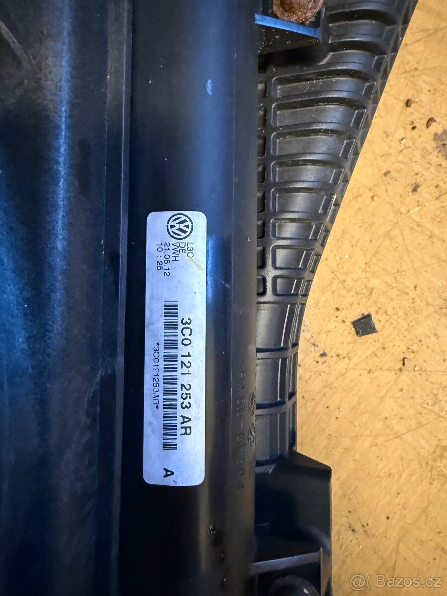 Chladič + sahara VW Passat B7/B6 2.0 tdi - 2