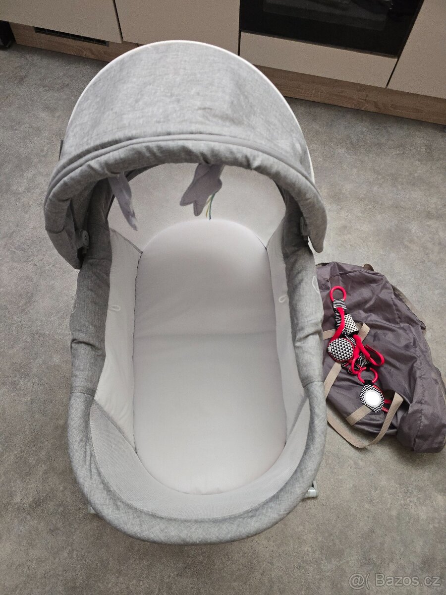 Dětská postýlka 3v1 Kinderkraft LOVI Gray – jako nová - 2