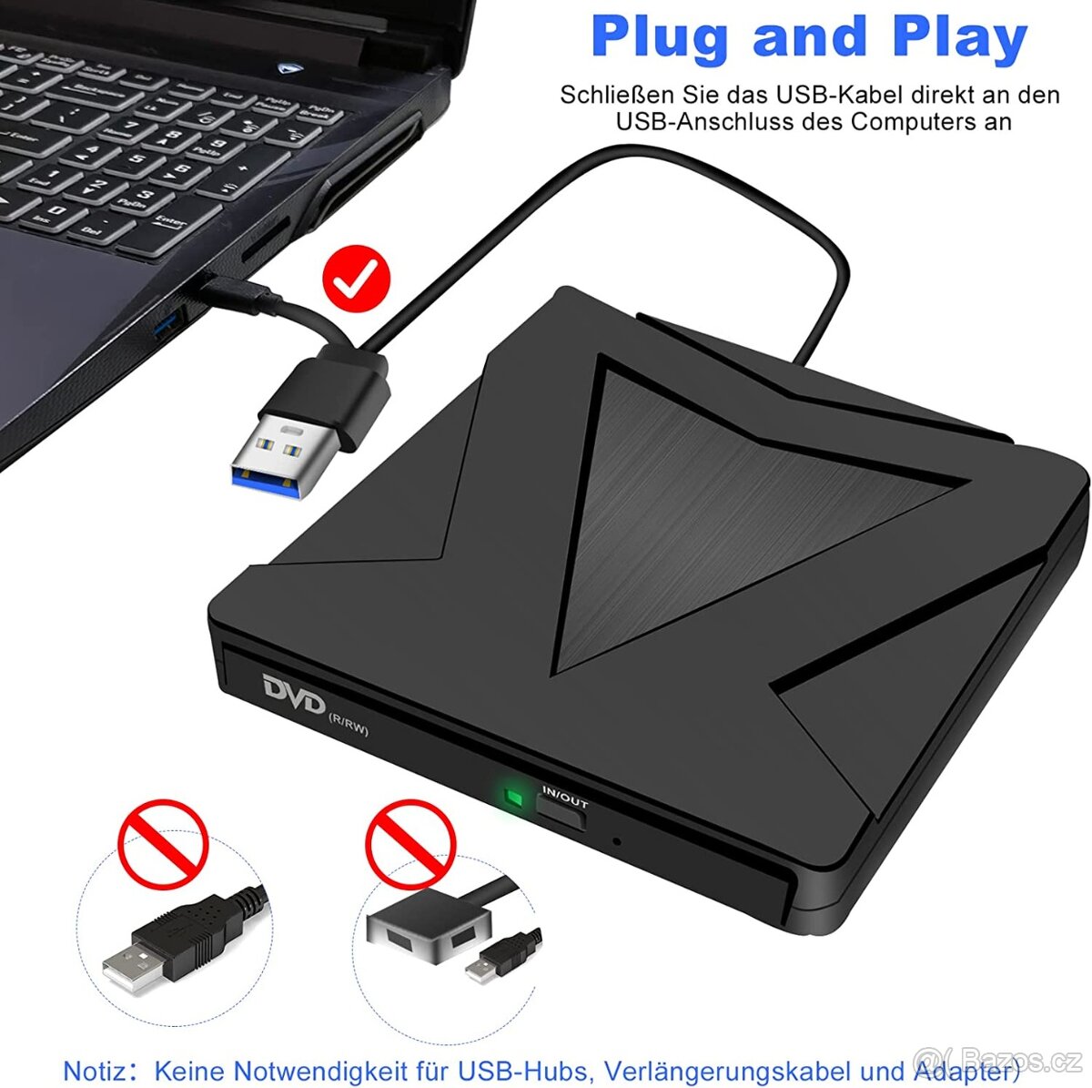 Externí CD/DVD mechanika - 2