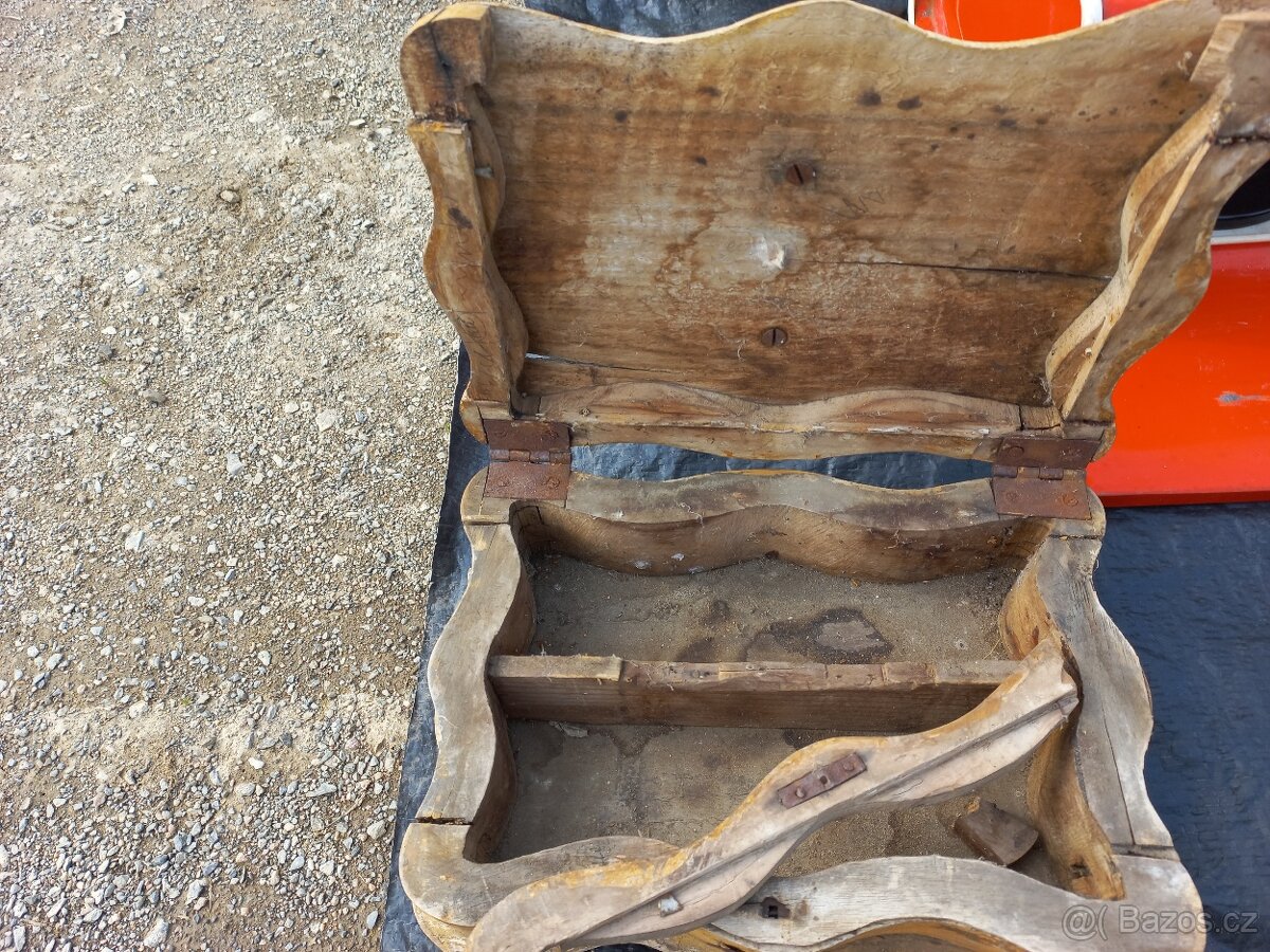 Dřevěná šperkovnice - 2