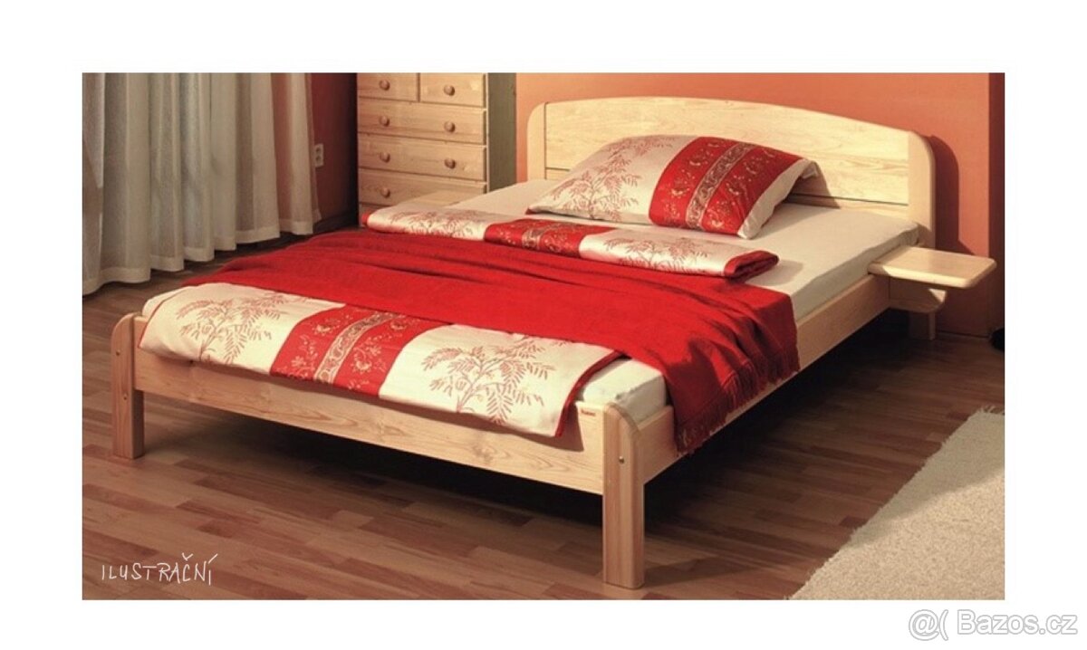 Manželská postel 200 x 220 cm - 2