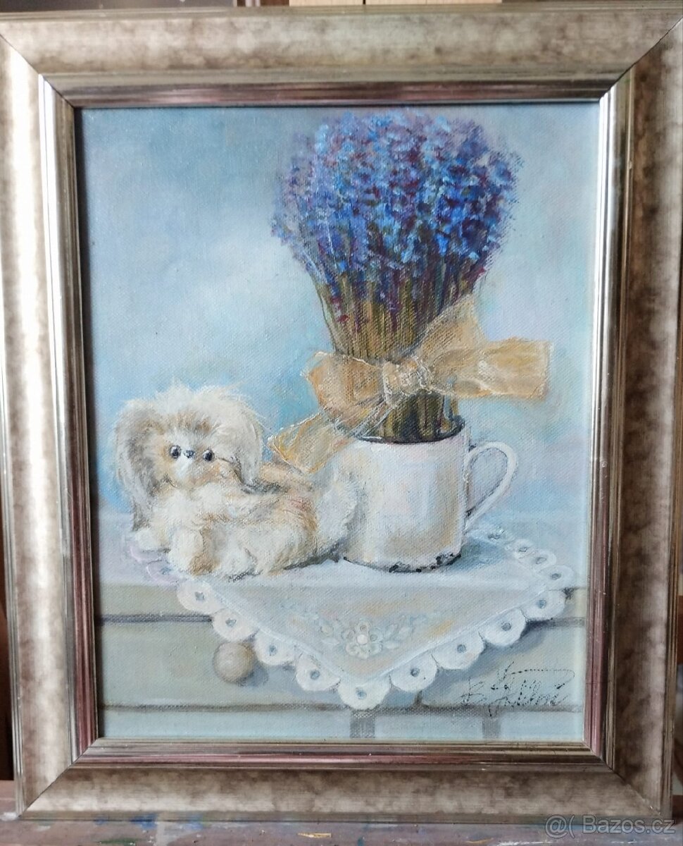 Olej na plátně. - 2