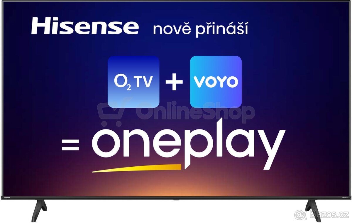 Nová smart televize Hisense 43A6N s zárukou - 2