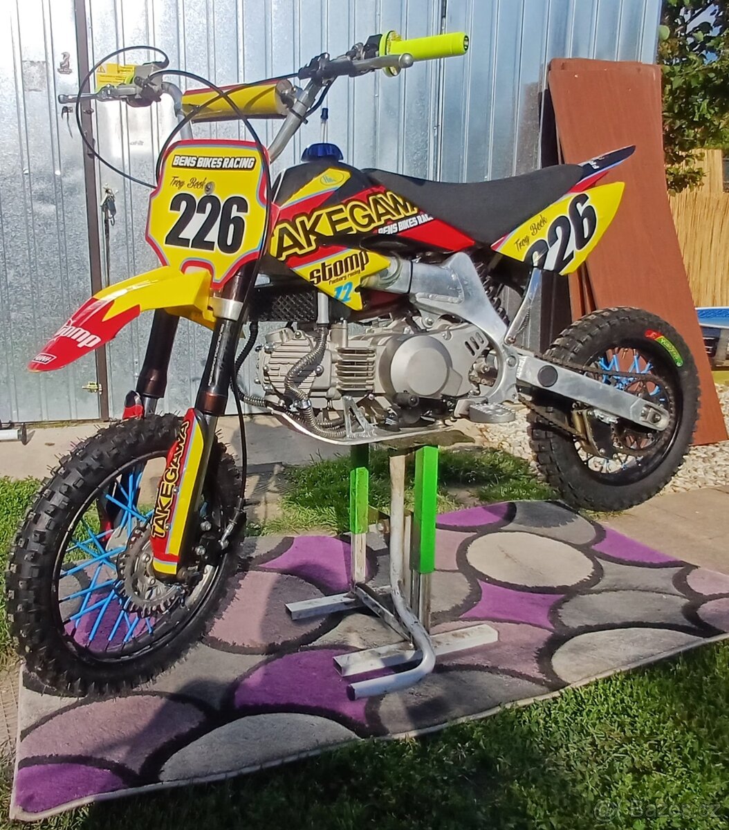 Pitbike 160ccm hliníkový rám stomp ycf daytona