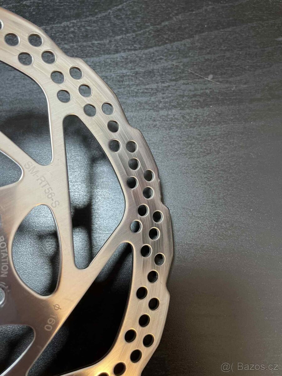 Brzdový kotouč Shimano SM-RT56-S 160mm 6 děr - 2