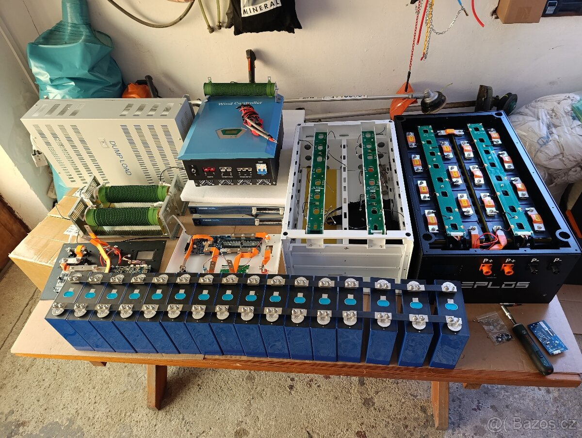 16 kWh baterie EEL 48V Eve 306Ah aktivní bms Neey 4A Smart - 2