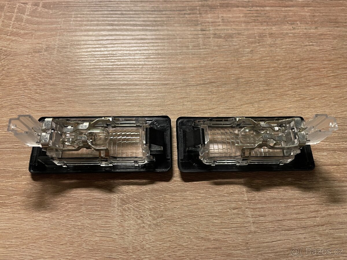 Osvětlení SPZ Škoda,originál - 2