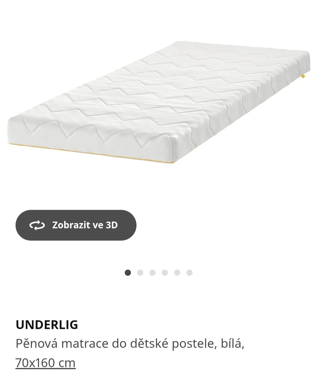 Dětská postýlka Ikea - 2