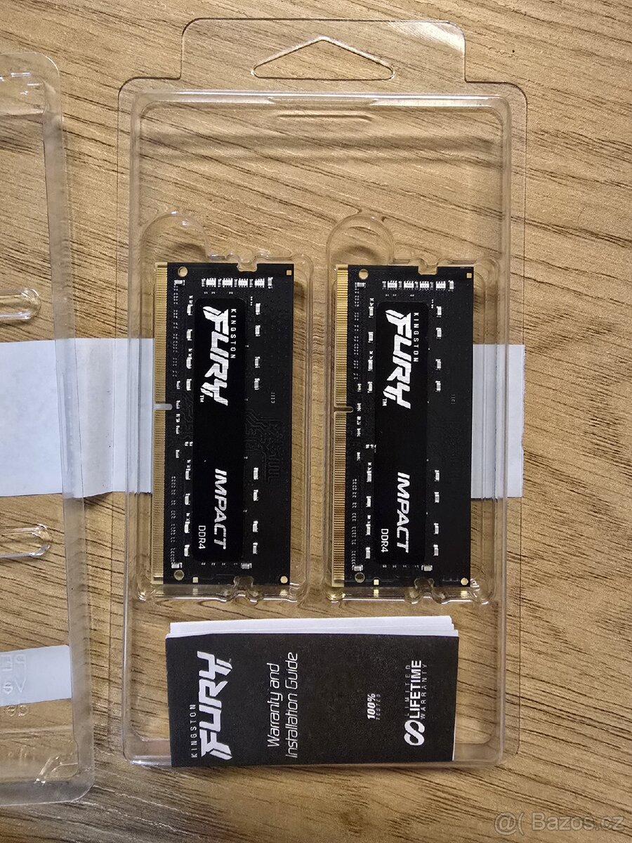 Kingston SO-DIMM FURY 32GB KIT DDR4 3200MHz CL20 Impact - 2