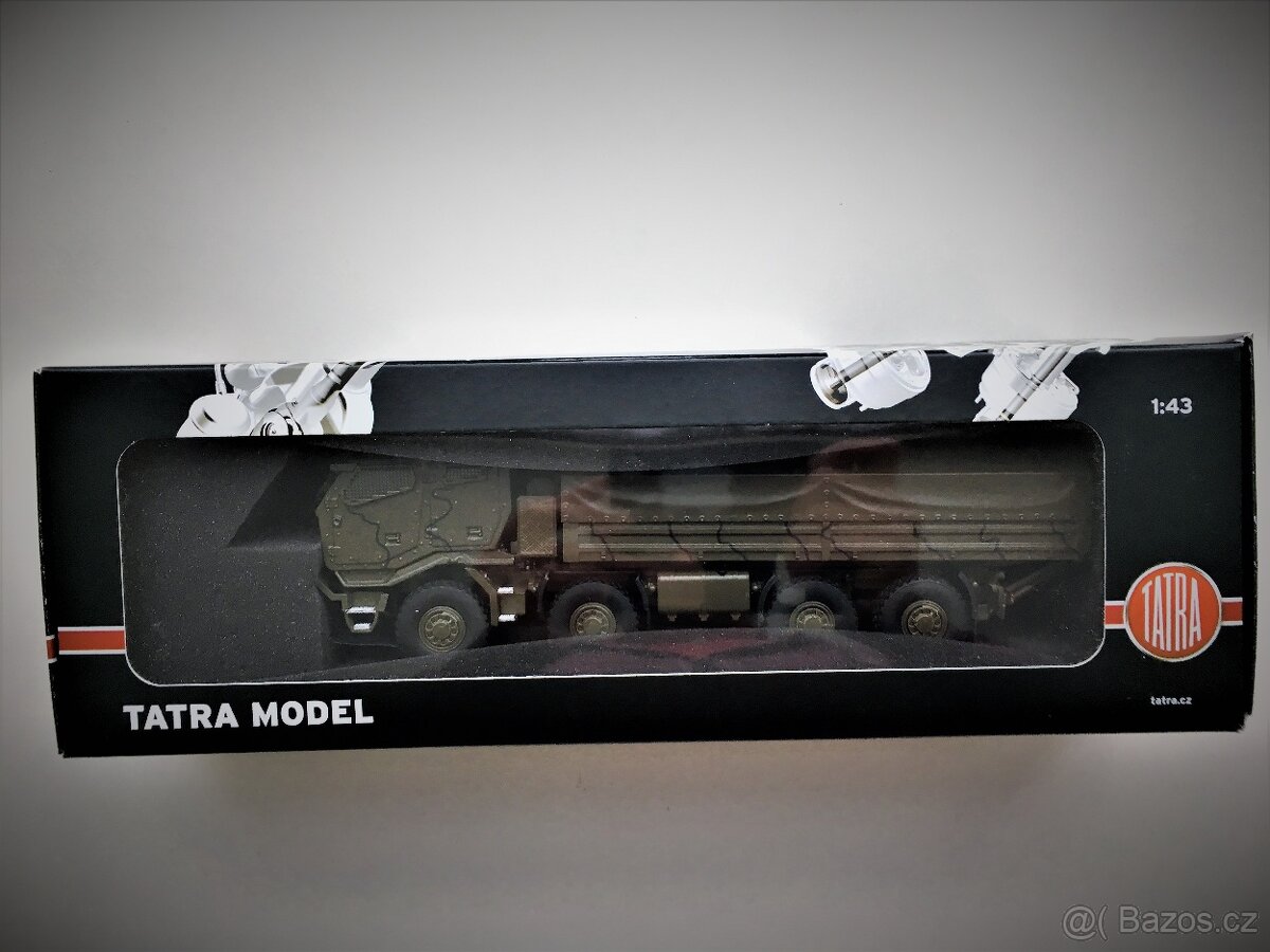 Model TATRA T815-7 8x8 VALNÍK PRAM CZ Army Kaden 1/43 - 2