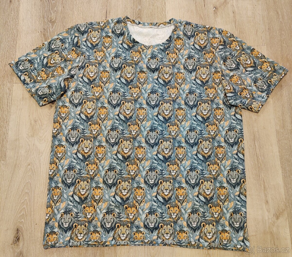 Pánské tričko s potiskem lva - 2
