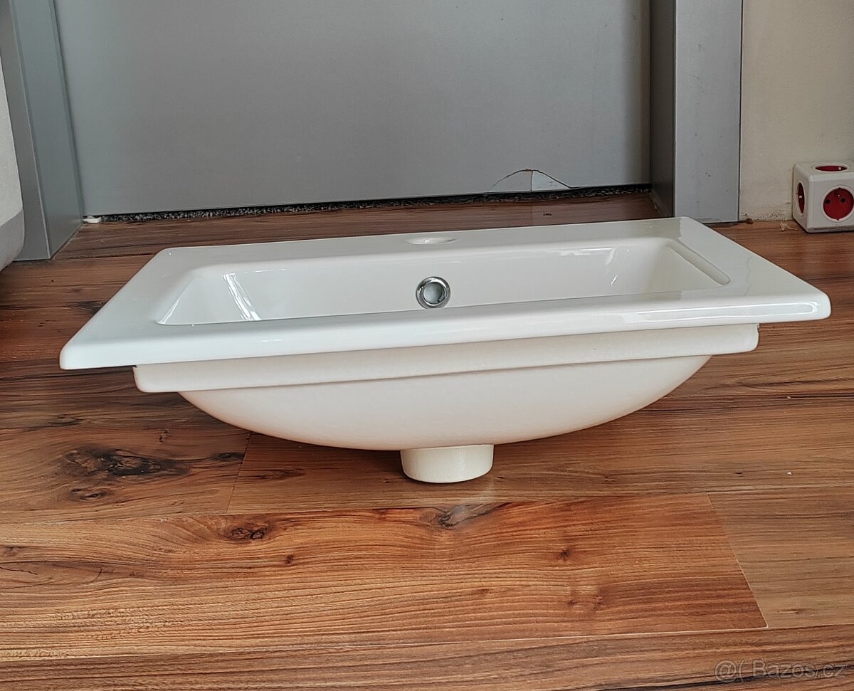 Umyvadlo závěsné, zapustne - 2