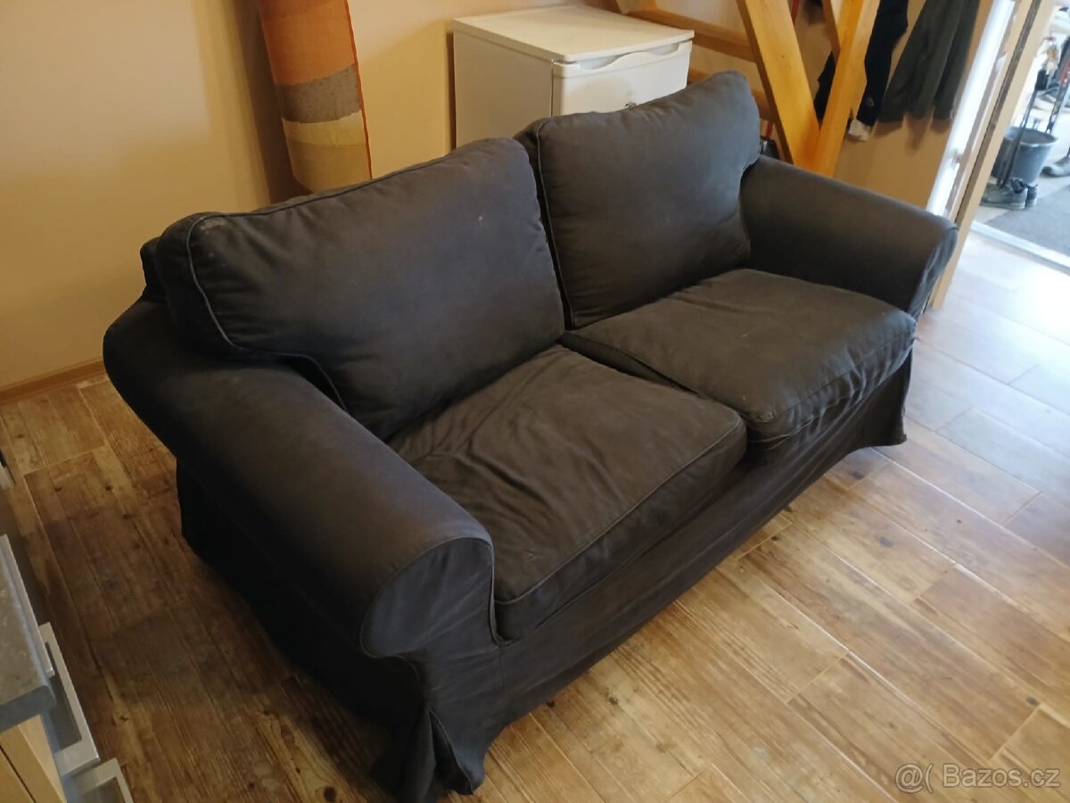 Ikea Ektorp sedacka - dvoumístna + 2x potah - 2