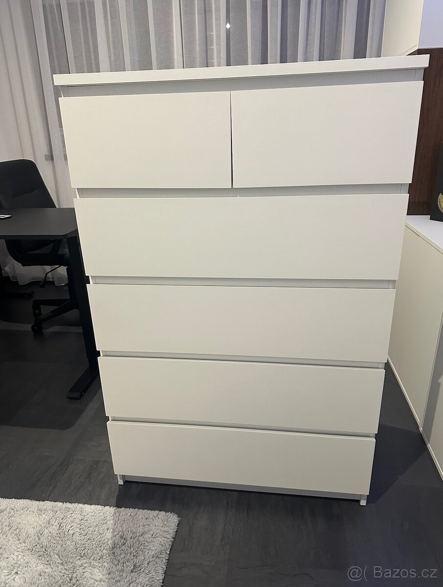 komoda a noční stolek IKEA MALM - 2
