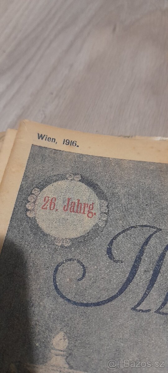 Staré noviny Rakousko-Uhersko 1916-1917 - 2