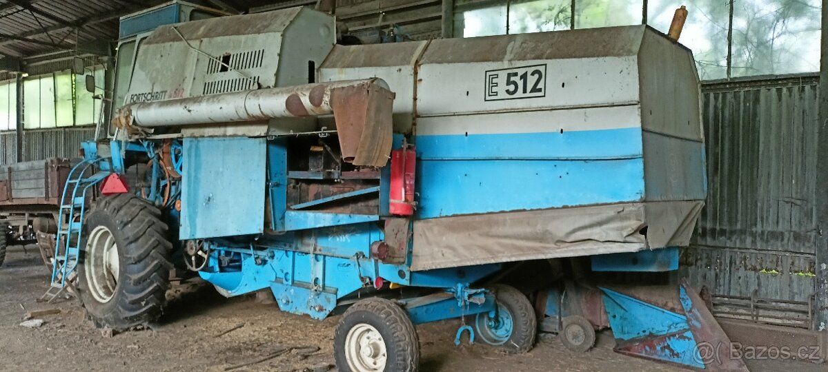 Kombajn Fortschritt E512 - 2