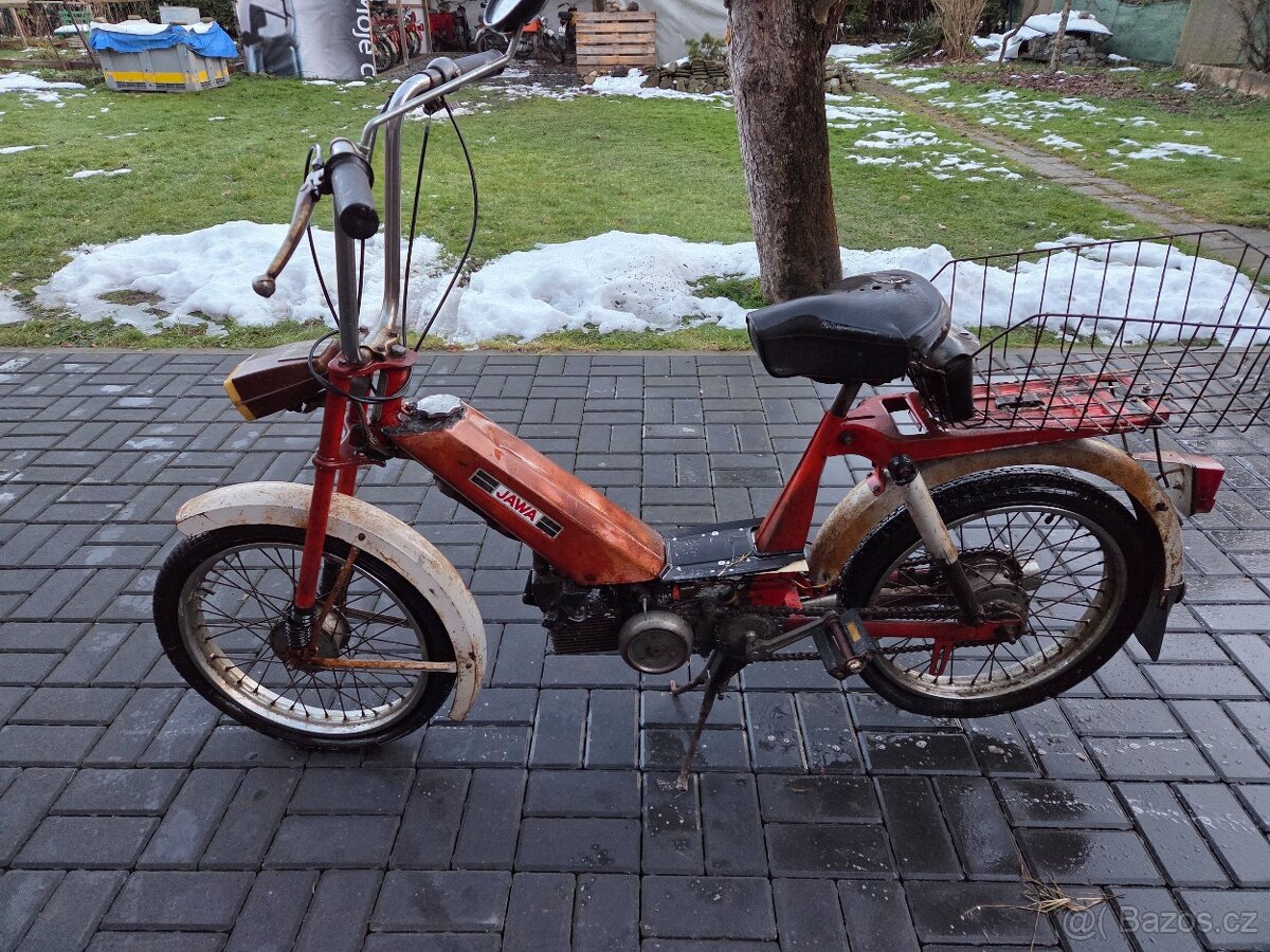 Babetta 207 s kartičkou, červená původní 4. - 2