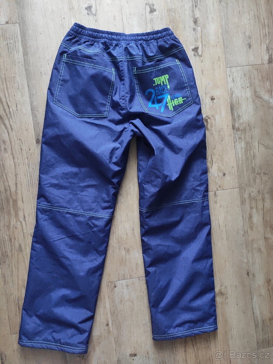 Oteplovaky, zateplené kalhoty 152/158 - 2