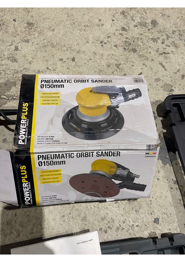 Pneumatická ráčna a bruska - 2