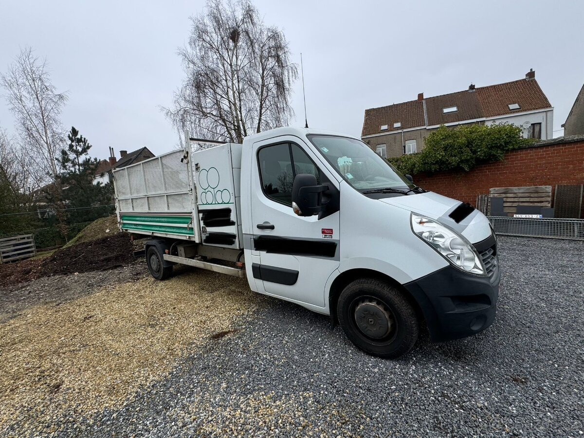 Sklápěč renault master -2,3 d 118tkm - 2016 - 2