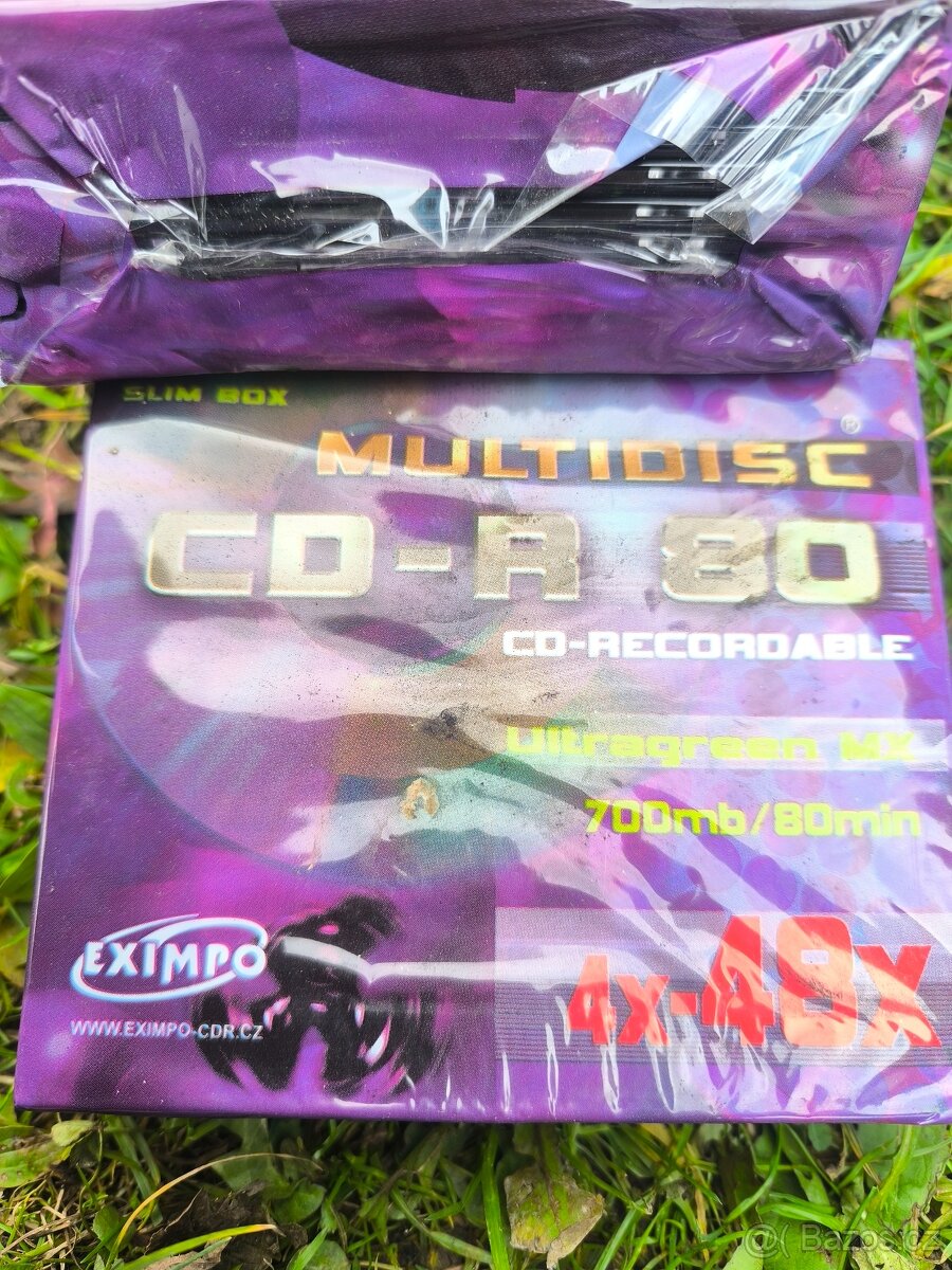 20 kusů CD-R Slim - 2