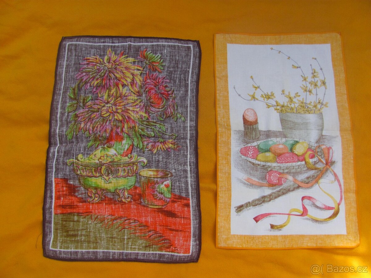 retro utěrky - 2