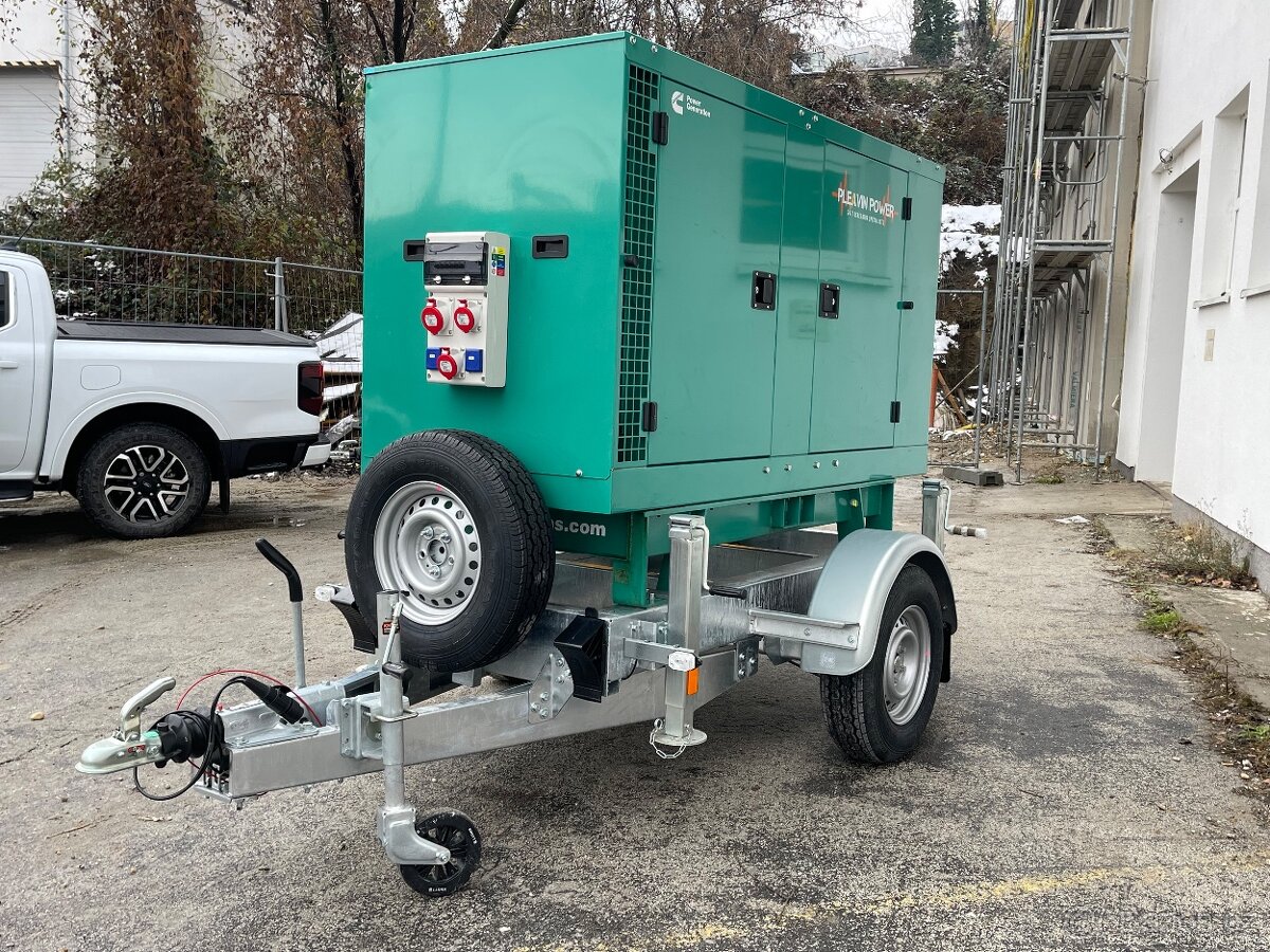 Elektrocentrála Cummins 33 kVA - půjčovna - 2