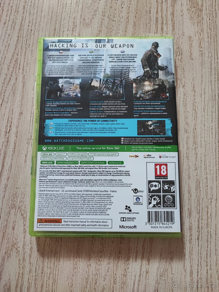 Watchdogs Xbox 360 cz verze - 2