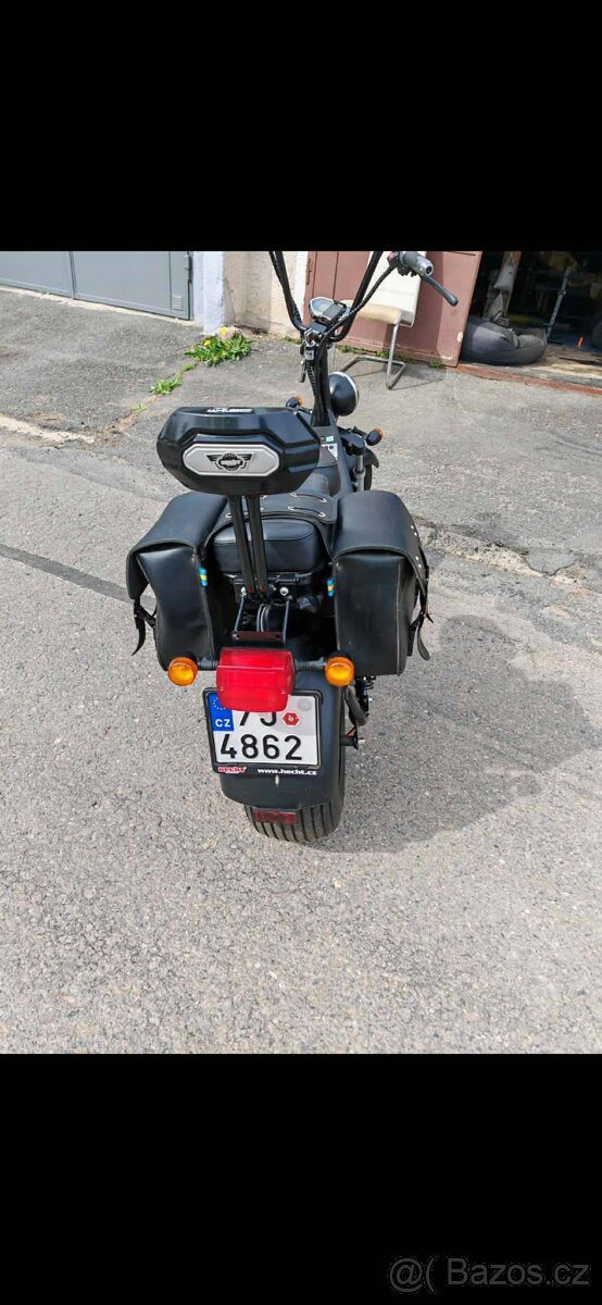 Elektro skútr hecht cocis zero black - 2