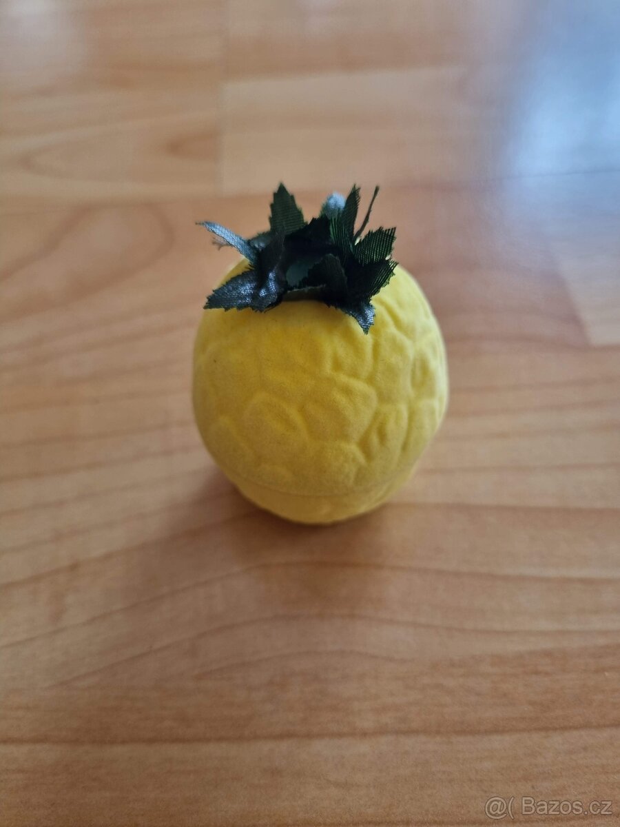 Krabička na prstýnek - ananas - 2