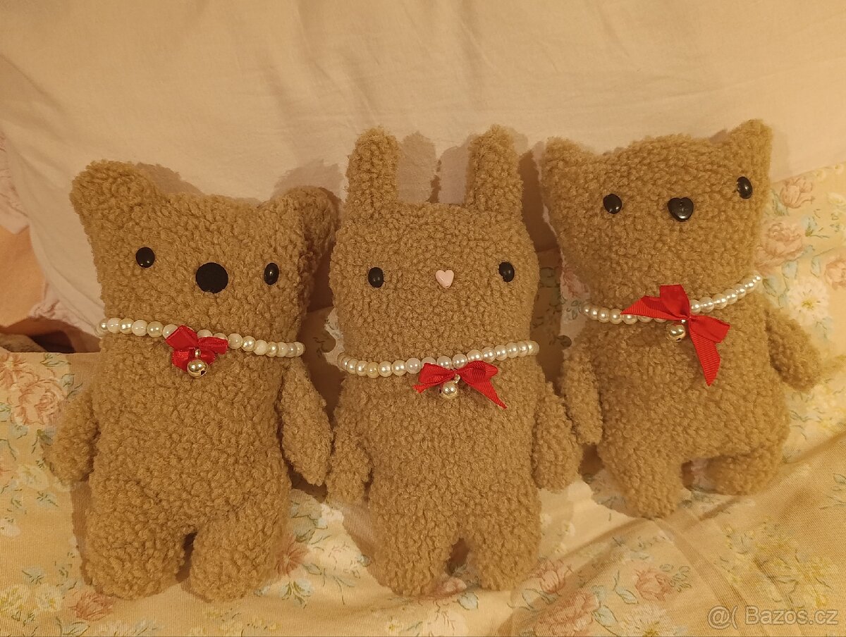 Ručně vyrábění plyšáci - 2