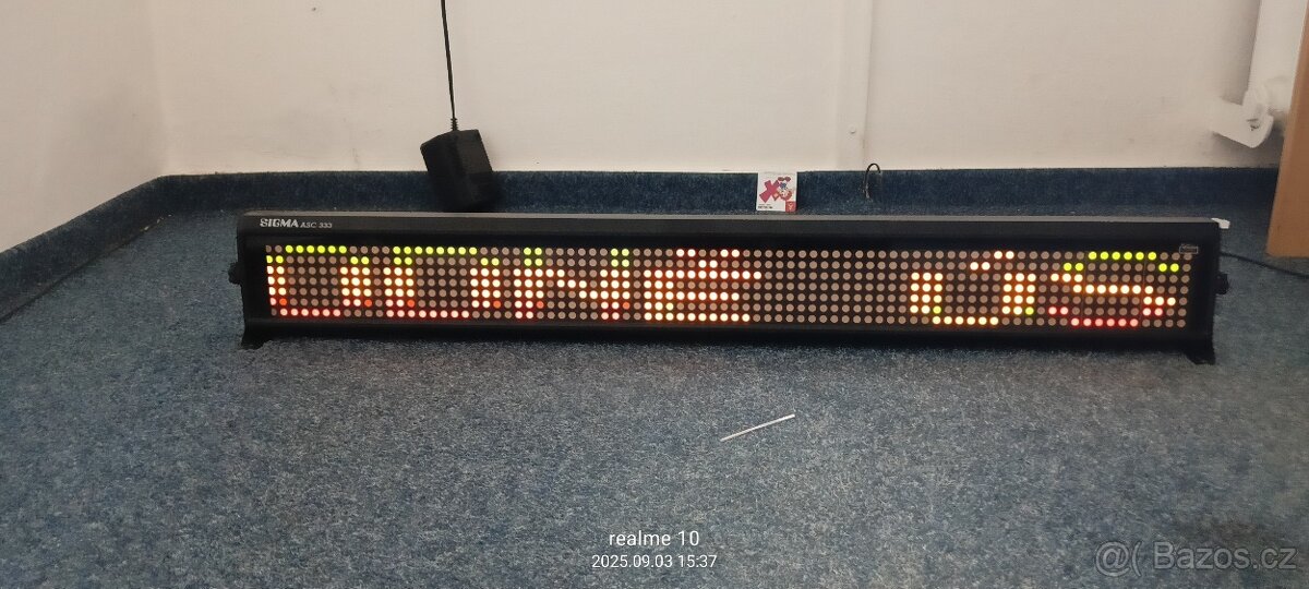LED posuvný textový panel - 2