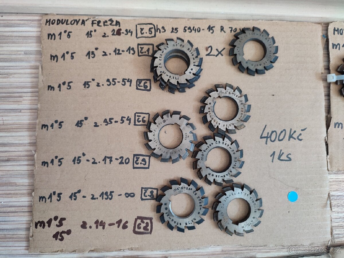 Modulové frézky - 2
