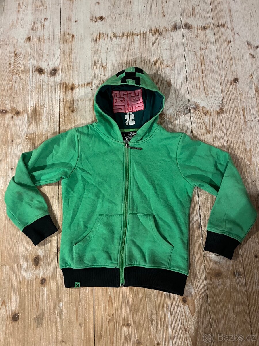 Minecraft mikina vel. asi 6 let - 2