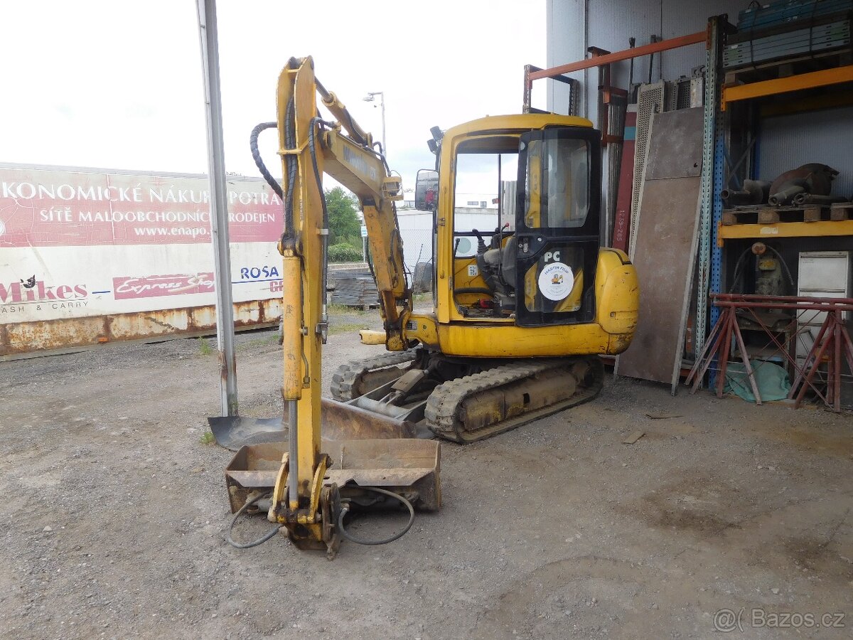 Pásový bagr Komatsu 3,6 tuny - 2