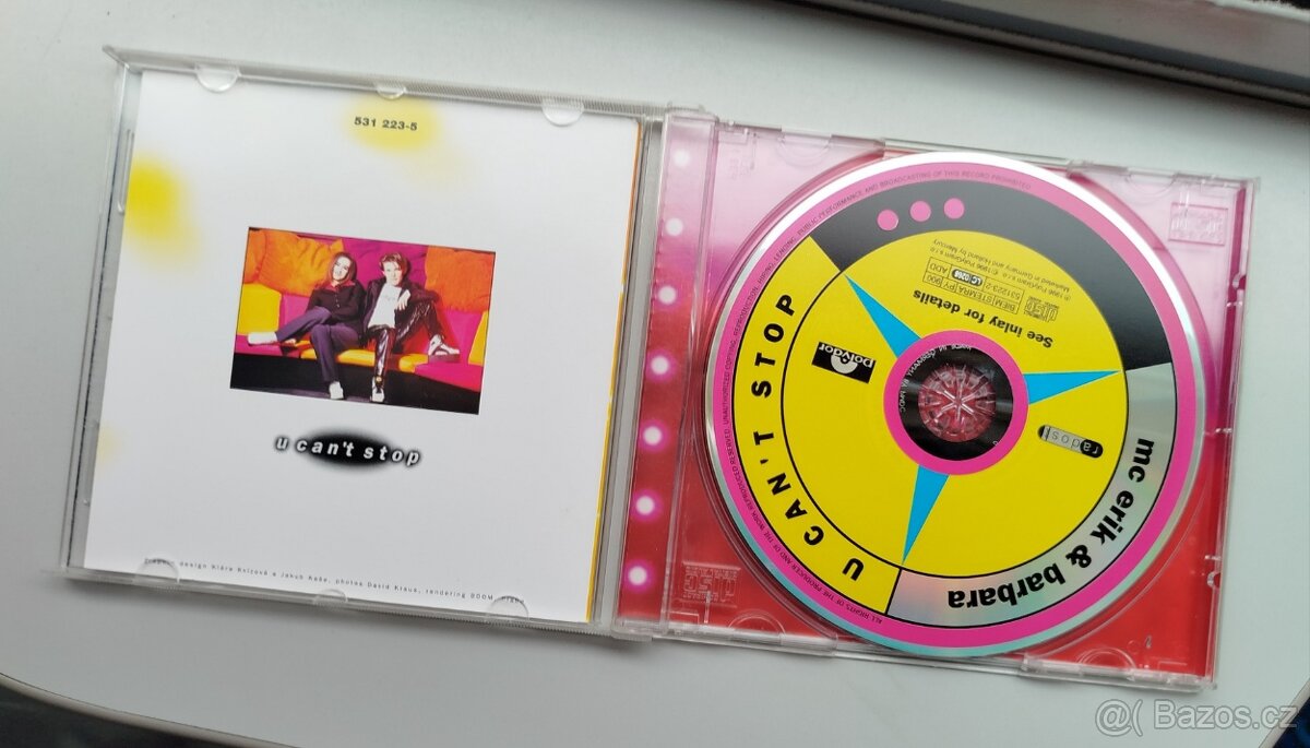 CD Mc Erik a Barbara - U can't stop (96 version) - 2