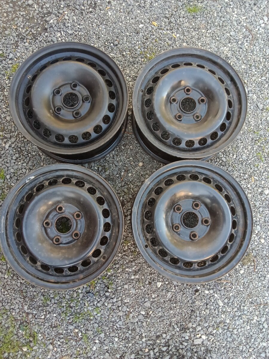 Plechové disky 5x112r15 - 2