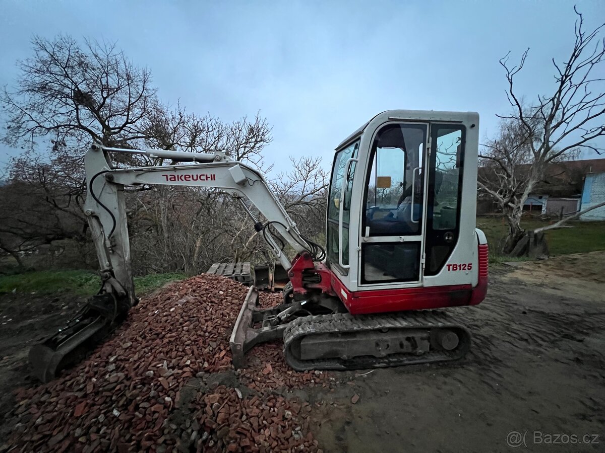 Bagr takeuchi tb 125 - 2