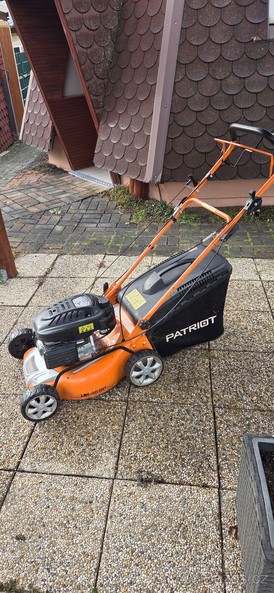 Prodám rotační benzínovou sekačku Patriot LM 46 SP - 2